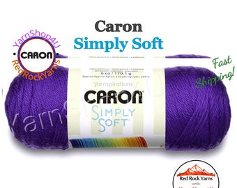 IRIS - Caron Simply Soft 6oz / 315yds (170g / 288m) 100% Acrylic yarn. Item H970039747
