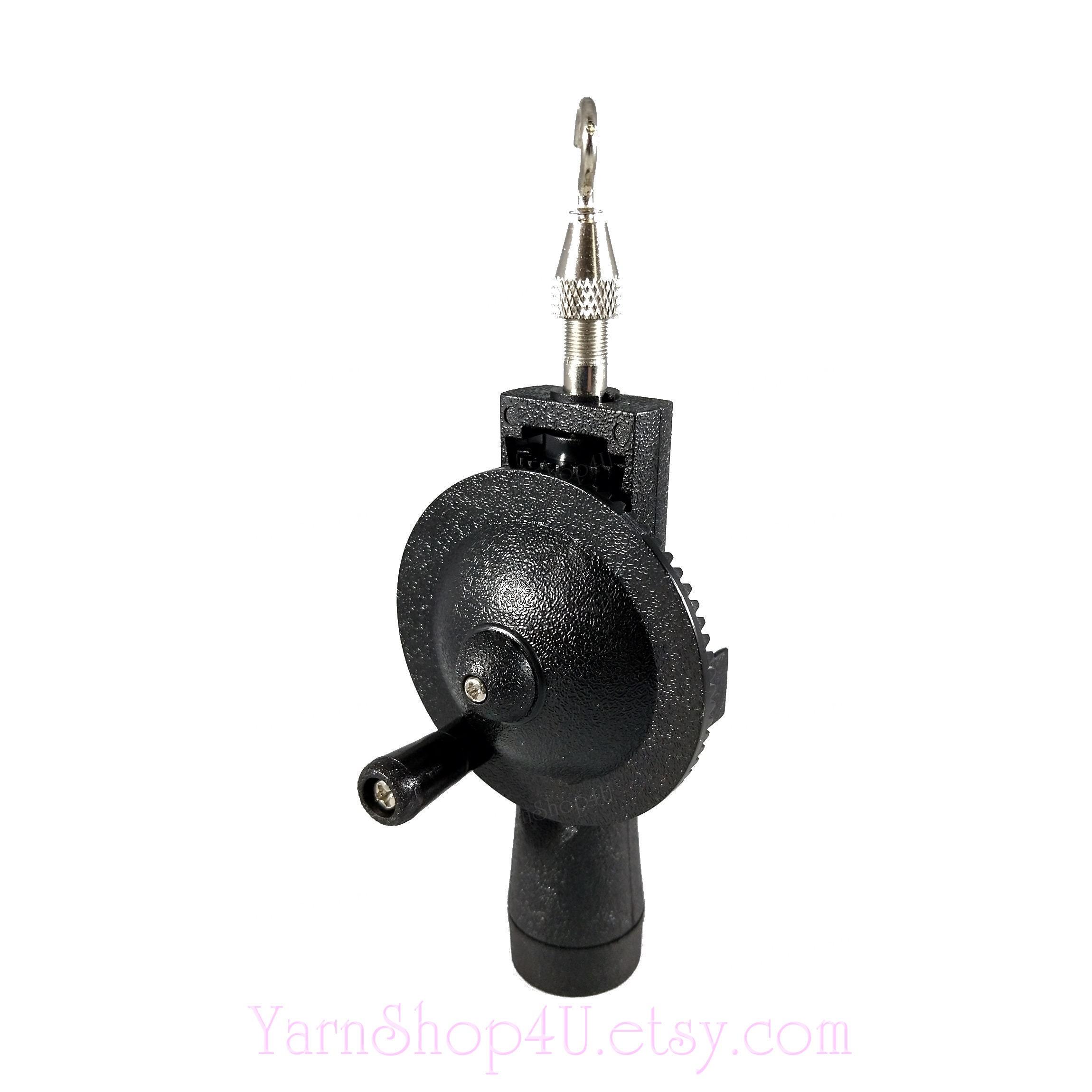 Kreinik Custom Corder. Hand crank to twist together two or more strands