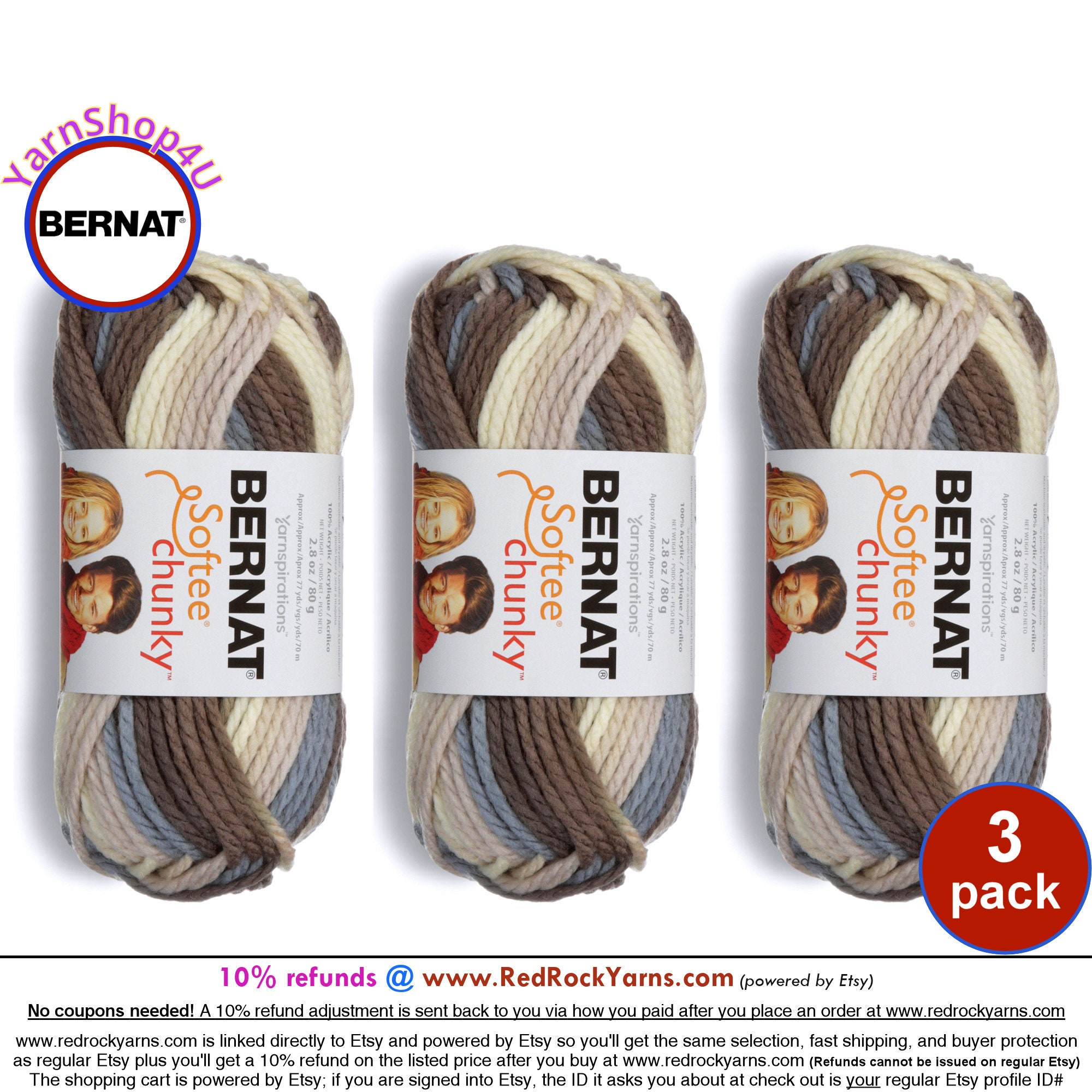 Bernat softee chunky nature's way hotsell