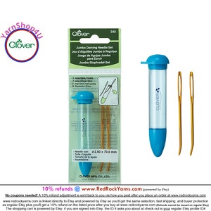 Clover Lace Darning Needle Set by Clover