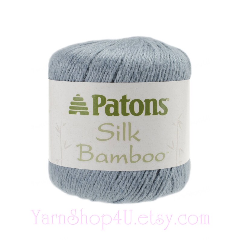 STONE Silk Bamboo Yarn by Patons. A DK lightweight yarn made Etsy