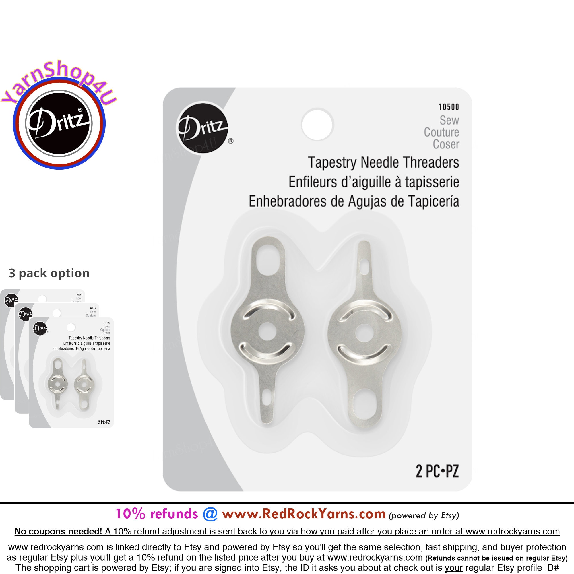 Dritz Dressmaker Pins - 1-1/16, Pkg of 750