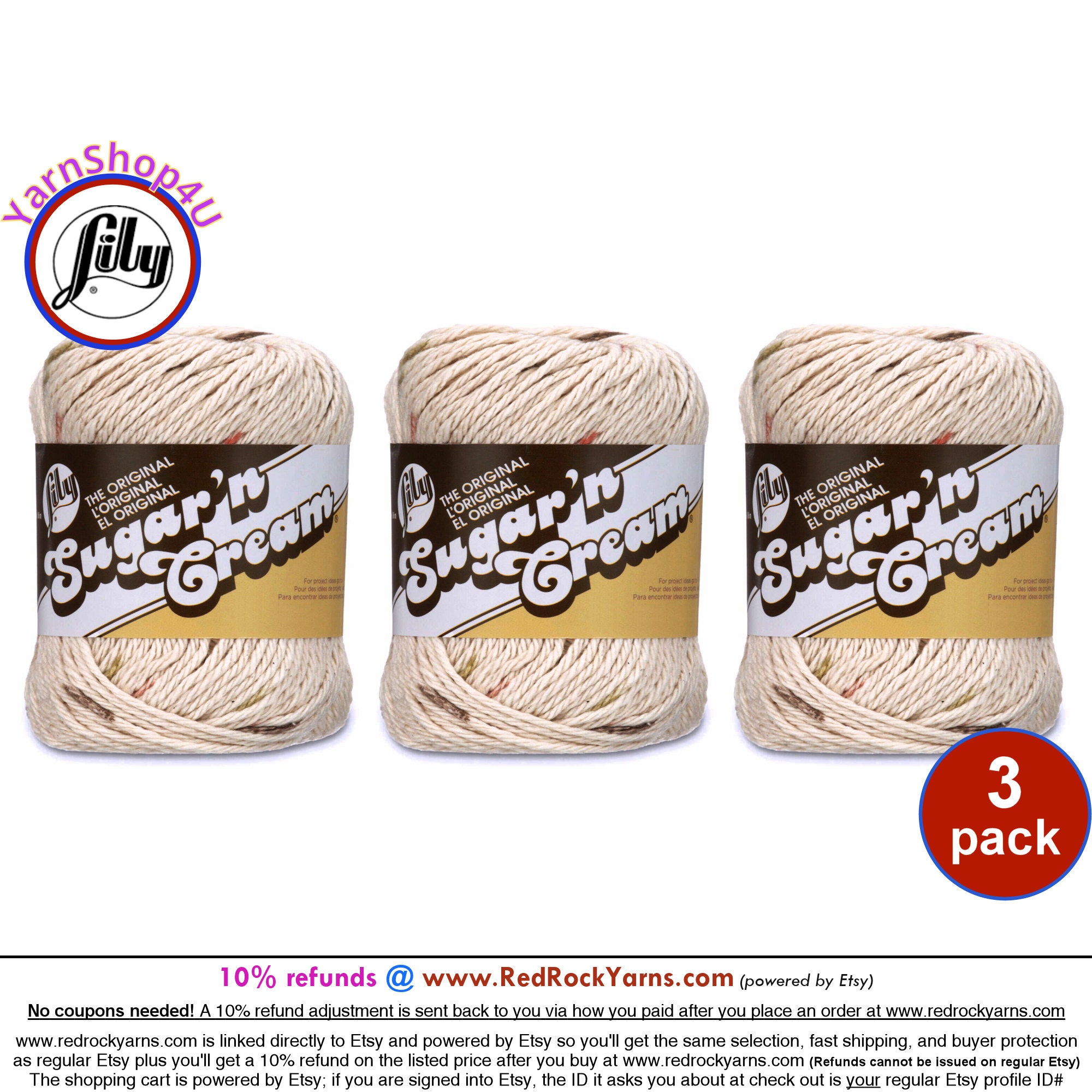 2-Ply Black & White Twisted Wool Yarn Cake Skeins Bulk Lot (6-Pack, No  Labels)