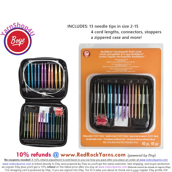 Set of circular knitting needles online
