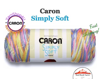BABY BRIGHTS - Caron Simply Soft Paints. 5oz / 235yds (141g / 215m) 100% Acrylic yarn. Color #22015