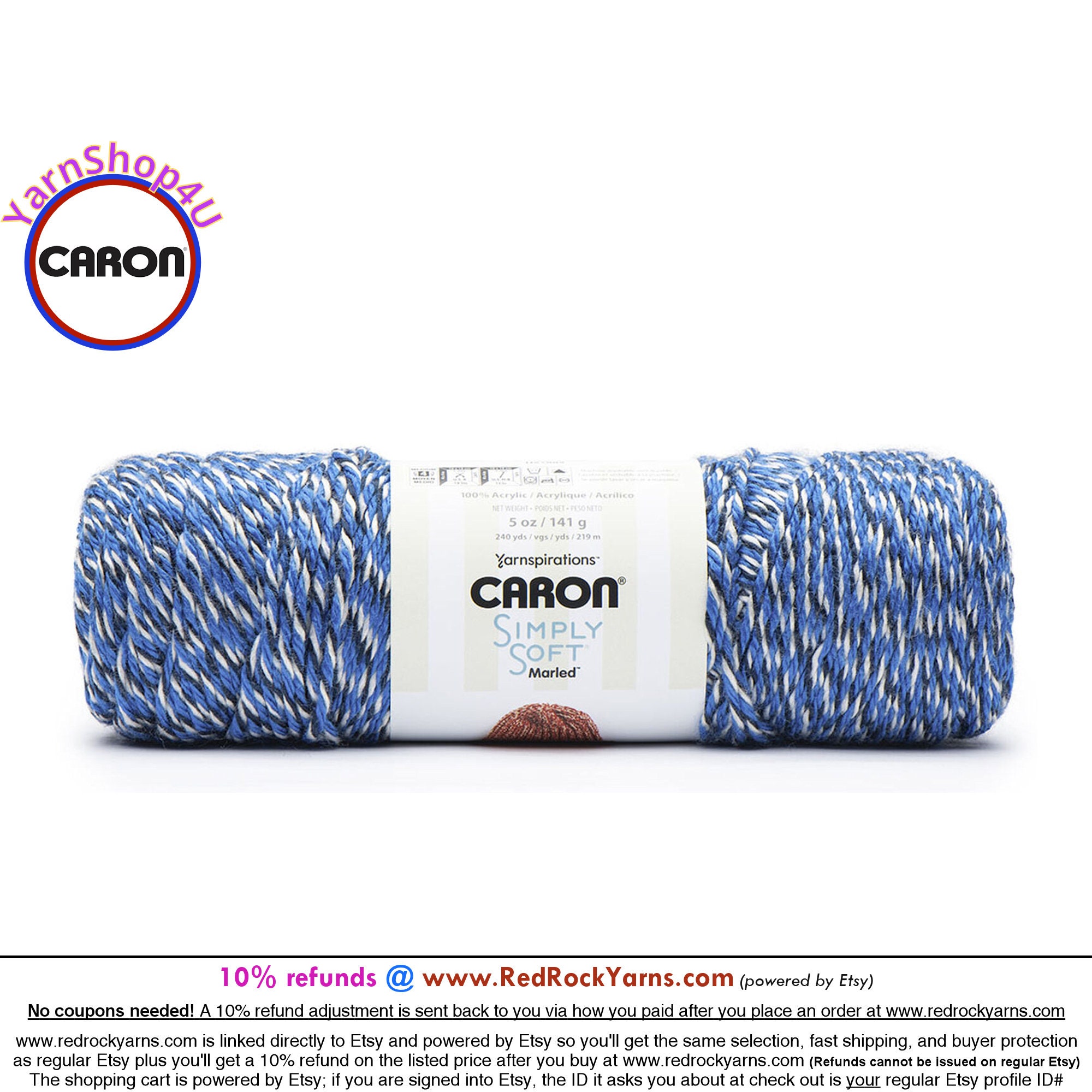 Caron Simply Soft Yarn 6oz/170.1g/315yds/288m plum Wine 