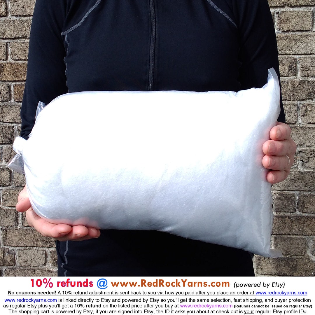 15oz Bag, Polyester Fiber Fill Stuffing, Fairfield Polyfil Premium