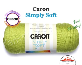 CHARTREUSE - Caron Simply Soft 6oz / 315yds (170g / 288m) 100% Acrylic yarn. Item H970039771