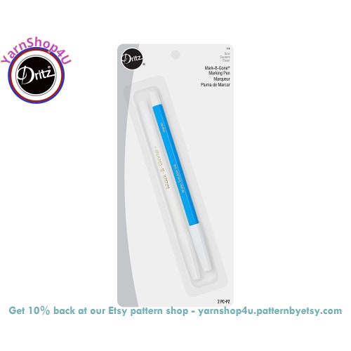 Dritz Dual Purpose Marking Pen Markbgone Dual Fabric Marker Etsy