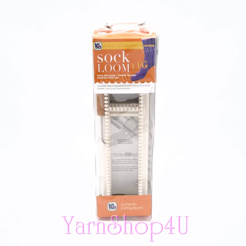Authentic Knitting Board Sock Loom Extra Fine Gauge