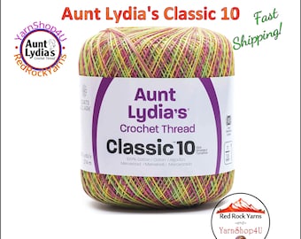 SHERBERT - Aunt Lydia's Classic 10 Crochet Thread. 300yds. Item #154-0882