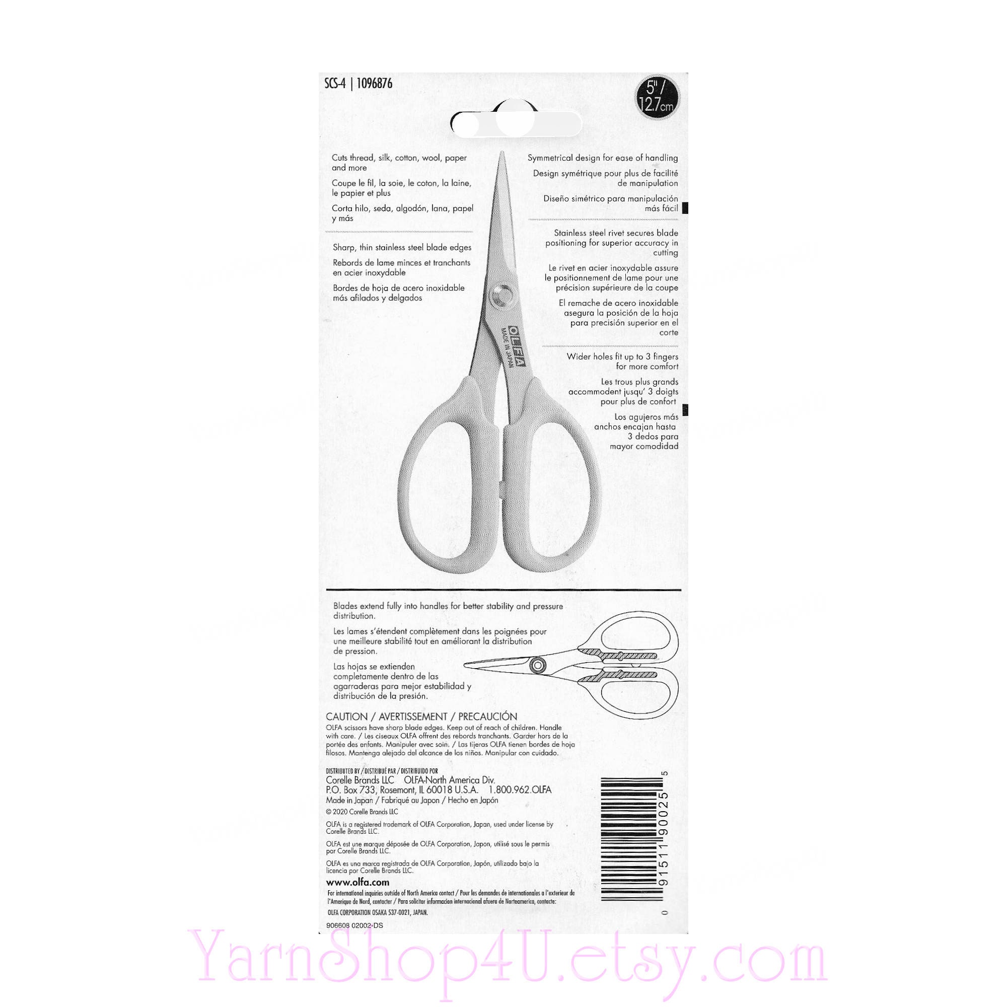 Olfa 5 Precision Smooth Edge Scissor