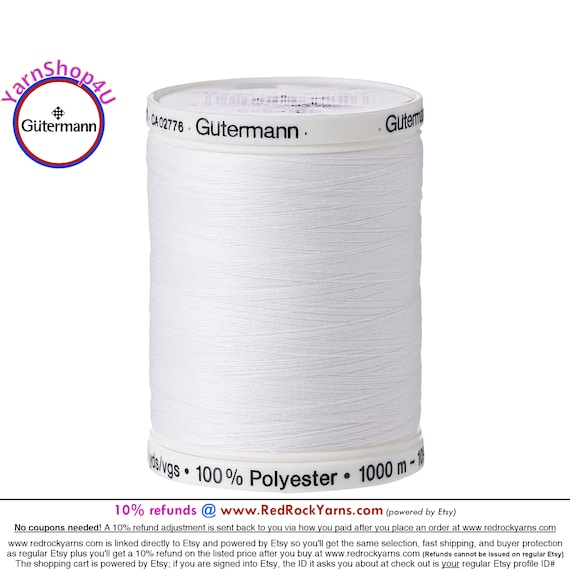 Gutermann Sew-All Thread - Nu White