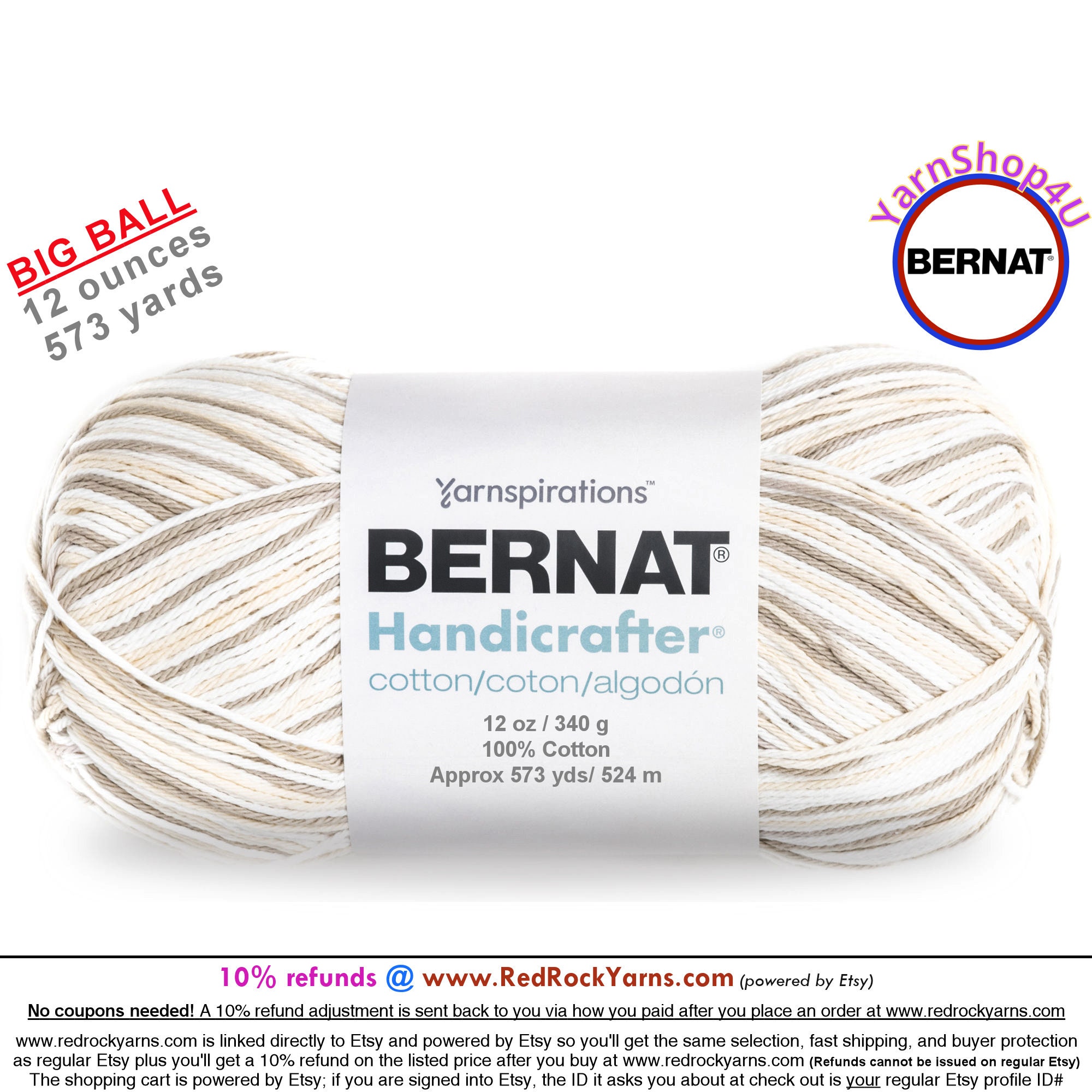 Bernat Let's Summer Top Yarn Kit