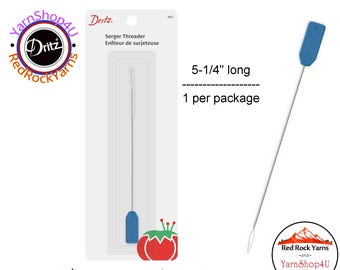 Dritz SERGER NEEDLE THREADER - Item 907. Extra long for hard to reach needles. Product #907