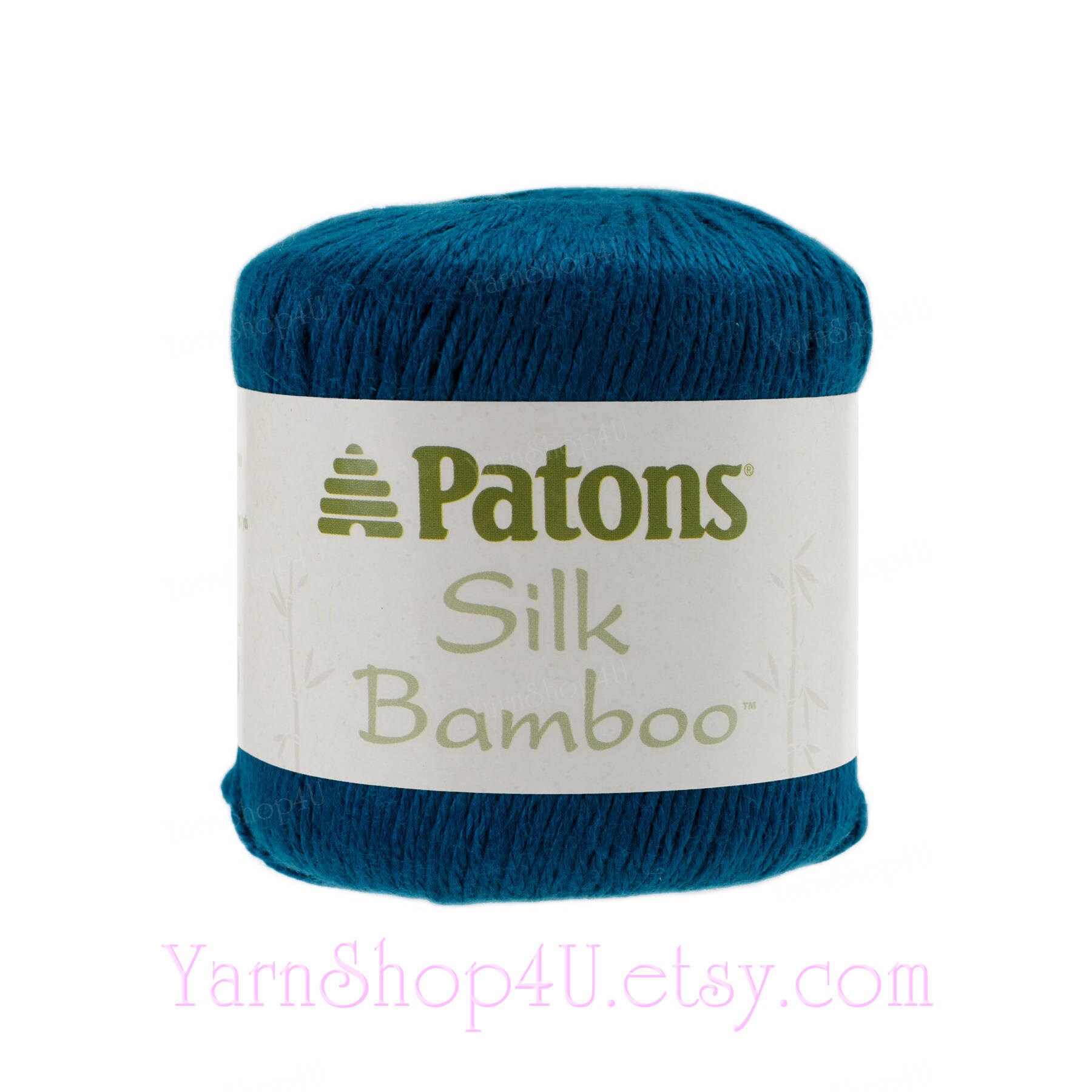 SAPPHIRE Silk Bamboo Yarn by Patons. A DK lightweight yarn made of a