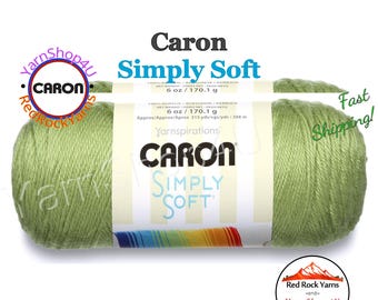 PISTACHIO - Caron Simply Soft Collection 6oz / 315yds (170g / 288m) 100% Acrylic yarn. Item H97COL0003