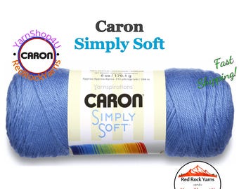 BERRY BLUE - Caron Simply Soft Brites 6oz / 315yds (170g / 288m) 100% Acrylic yarn. Item H970039609