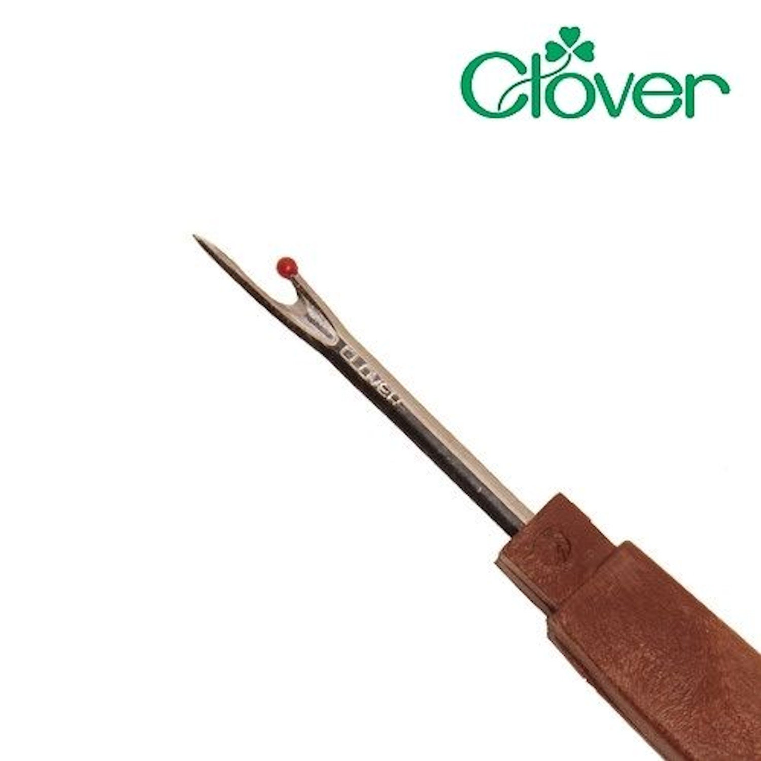 Clover Seam Ripper. single or 3 Pack 4.75 Long From End to Tip. the Handle  is Molded Plastic Not Actual Wood. Perfect for 463 