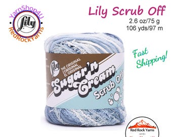 ICE Lily Scrub Off - 2.6oz | 106yds of Lily Sugar'n Cream 100% Textured Cotton Yarn. Item 10209090042