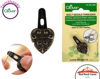 Quilt Needle Threader - Small size for threading fine needles. (Clover Art No. 466)