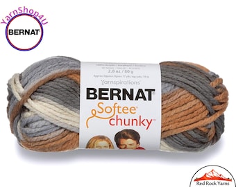 STILLNESS Bernat Softee Chunky Super Bulky Yarn. 2.8oz | 74yds | 100% Acrylic Yarn. Item 16112929117