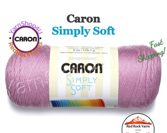 BLACKBERRY - Caron Simply Soft Collection 6oz / 315yds (170g / 288m) 100% Acrylic yarn. Item H97COL0005