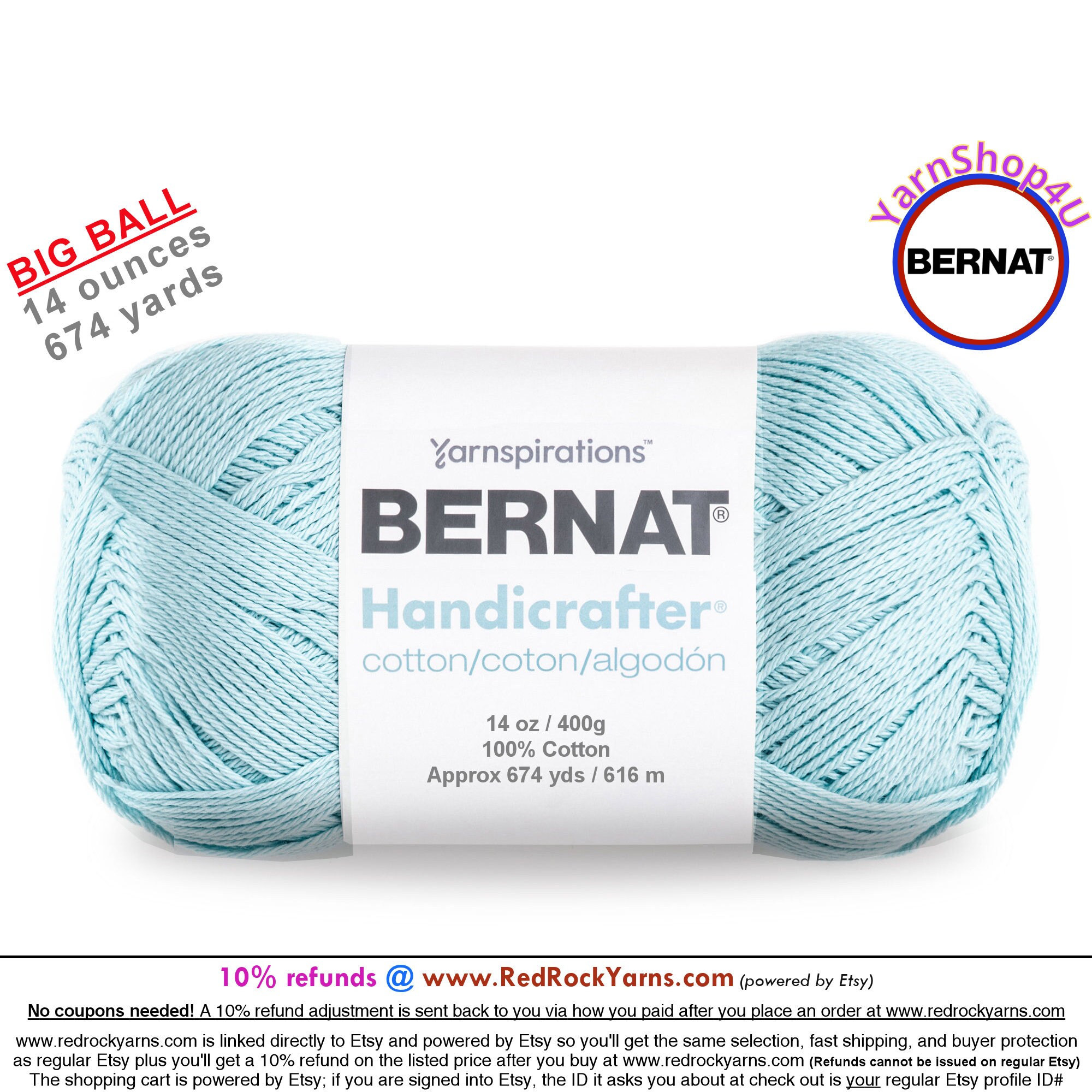 Bernat Forever Fleece Yarn Finer 280g -  Hong Kong