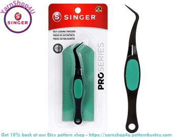 Singer ProSeries Self Locking Tweezer with sleeve. Product #50024 (no longer available)