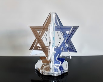 Star of David Sculpture, Jewish Gifts