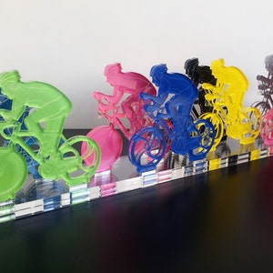 Handcrafted Cyclist Sculpture Gift - Unique Home Décor for Bicycle Enthusiasts