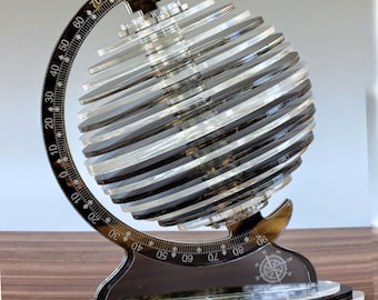 World Map Modern World Globe Sculpture