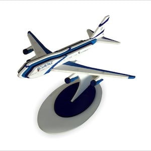 Craft Kit for Plane Lovers - DIY 3D Boeing 747 Wooden Puzzle
