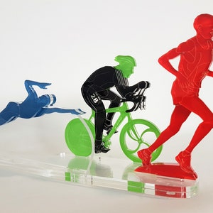 Triathlon gifts Women Men Sport Collector item