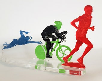 Triathlon gifts Women Men Sport Collector item