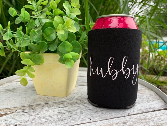 Hubby Can Cooler: Polyurethane Foam Drink Sleeve