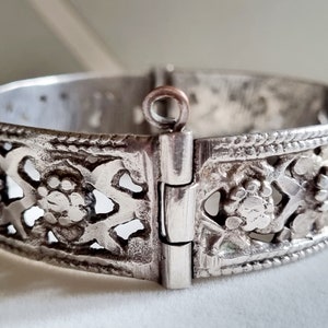 Bracelet Ancien En Argent Massif Chaoui - Antiquités - Occasion