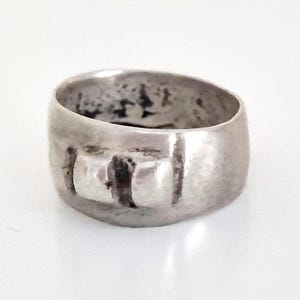 Morocco - Old traditional Berber silver Ait Atta ring, Berber moroccan ring, Berber jewelry, Berber ring, RARE