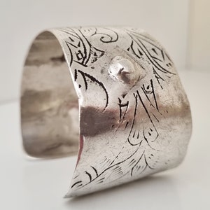 Tunisia Antique Berber High Grade Silver Cuff Tunisian - Etsy