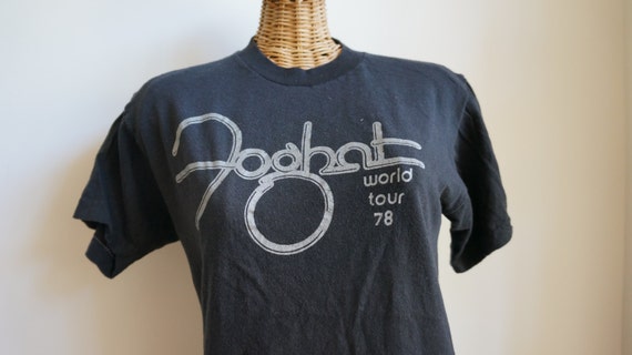 Vintage Foghat 1978 World Tour Shirt | Etsy