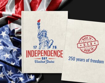 Patriotisk självständighetsdagsjournal, 1776 Frihetsanteckningsbok, USA-dagbok