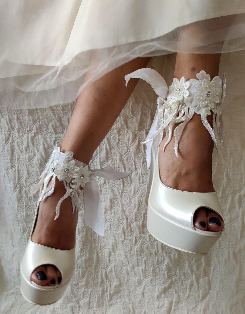 comfortable bridal shoes ivory