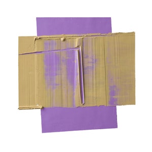 Original Abstract Oil Painting on Canvas, Small Framed Square Artwork, Contemporary Art for Home Gallery Wall, Modern Abstract Shapes Art