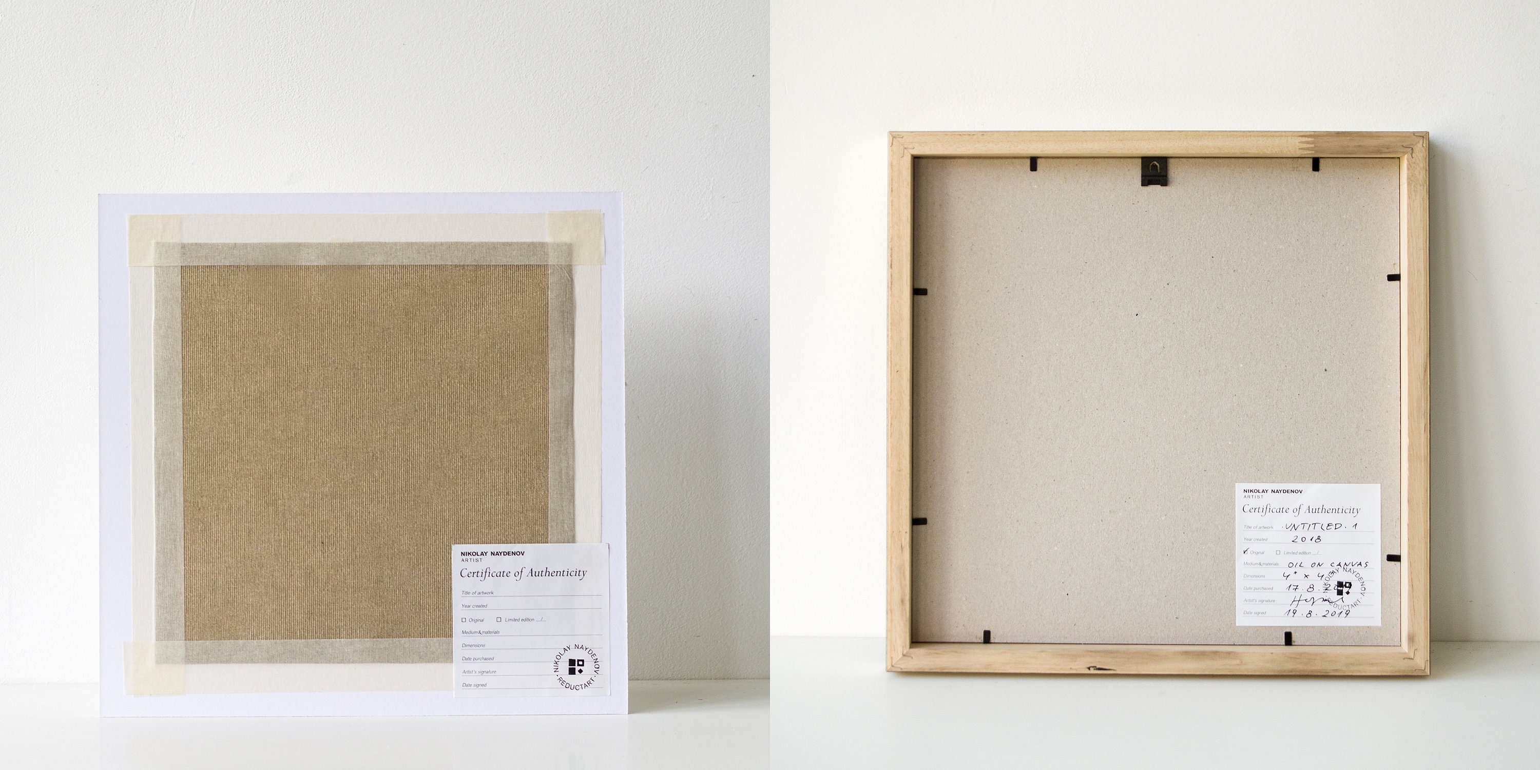 Kleines abstraktes Gemälde Original Wandkunst fertig zum | Etsy