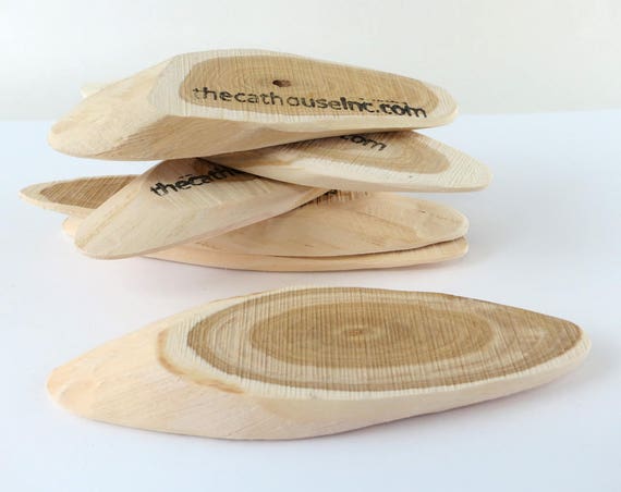 Cat House Honeysuckle Wood Slice, Catnip Alternative Cat Toy