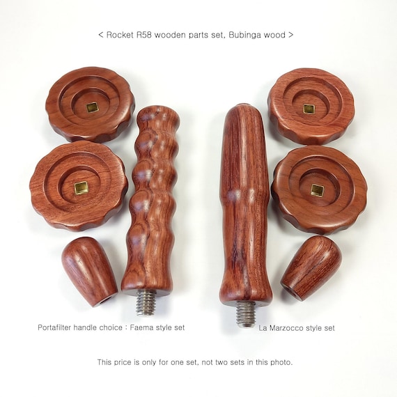 Handmade Exotic Hardwood Parts Set: Rocket R58 Appartamento