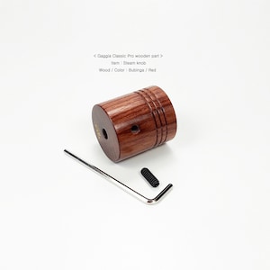 Gaggia Classic Pro Evo pro coffee machine wood custom Steam knob SINGLE clubWOOD