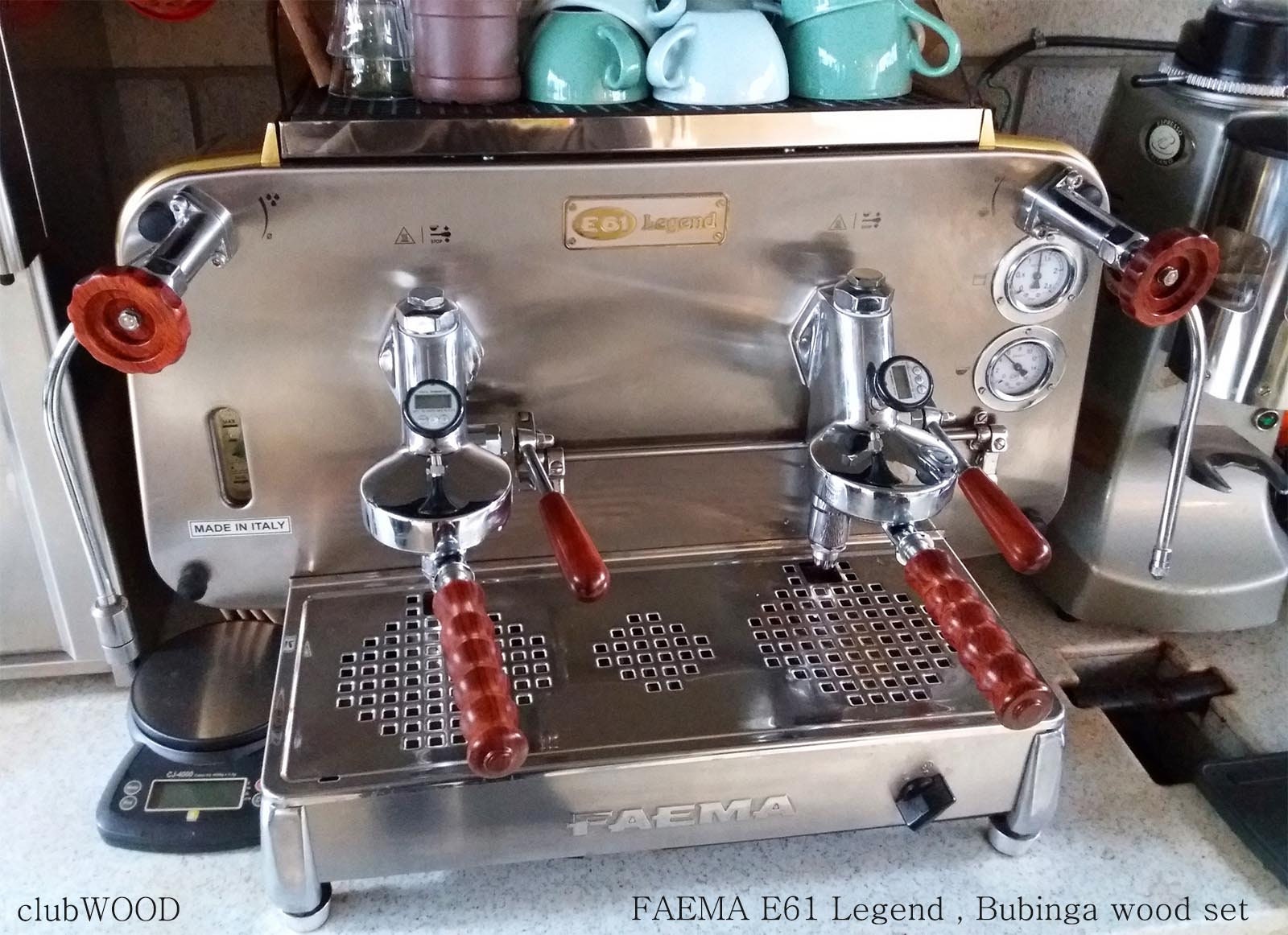 Faema E61 Regend エスプレッソコーヒーマシン プレミアムウッド