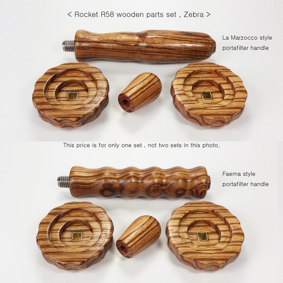 Handmade Exotic Hardwood Parts Set : Rocket R58, Appartamento