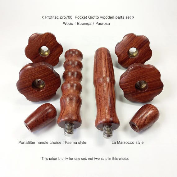 Rocket Giotto Cellini Espresso Machine Wooden Parts Set Clubwood